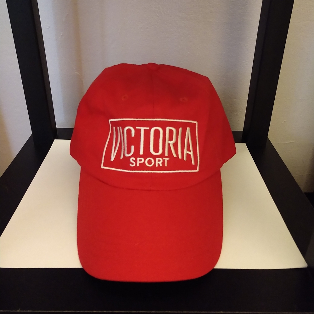 Red Victoria's Secret Sport cap
